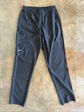 Grey's Anatomy Men's Black Cargo Scrub Pants